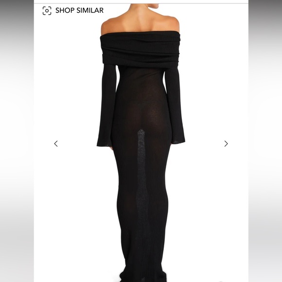 SER.O.YA Galleria Rib Knit Maxi Dress - Picture 2 of 3